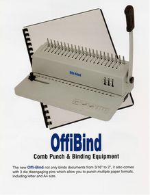 Offibind Akiles Comb Binding Machine