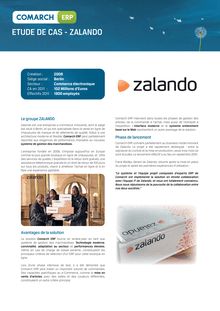 Étude de cas - Zalando - Comarch ERP e-Commerce