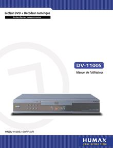 Notice Set Top Box HUMAX  DV-1100S