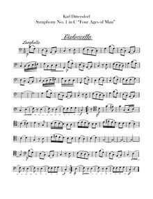 Partition violoncelles, 6 Symphonies after Ovid s Metamorphoses