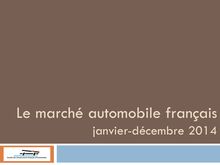 Dossier du CCFA sur les ventes de voitures neuves en France en 2014