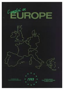 L  emploi en Europe 1993
