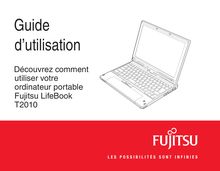 Notice Ordinateur portable Fujitsu  Lifebook T2010
