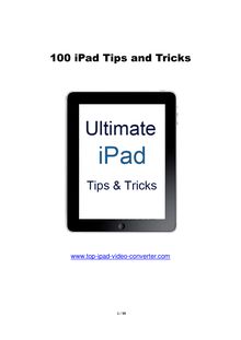 100 iPad Tips and Tricks