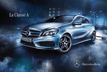 Catalogue de la Mercedes Classe A