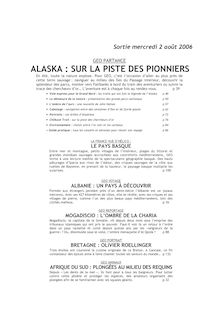 ALASKA : SUR LA PISTE DES PIONNIERS