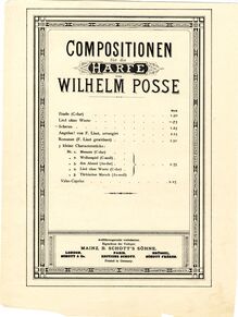 Partition complète, Scherzo, A♭ major, Posse, Wilhelm