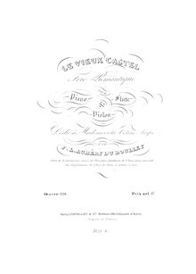 Partition Piano, Le vieux castel, Op.116, Aubéry du Boulley, Prudent Louis