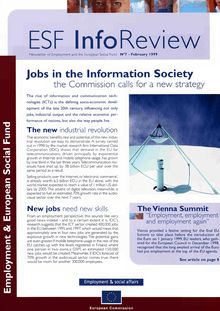 ESF InfoReview. Newsletter of Employment and the European Social Fund N°7 - February 1999