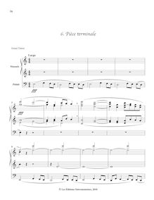 Partition , Pièce terminale, Petite méthode d’orgue, Tournemire, Charles par Charles Tournemire
