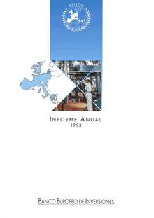 Informe anual del Banco Europeo de Inversiones 1993