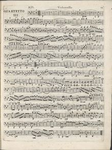 Partition violoncelle, corde quatuor No.3, Op.18/3, D major, Beethoven, Ludwig van par Ludwig van Beethoven