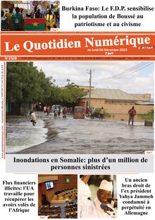 Le Quotidien Numérique d Afrique N°2328 - du 04/12/2023