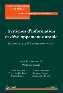 Systèmes d information et développement durable 