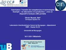 Diapositive 1 - Le CNRS