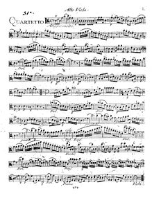 Partition viole de gambe, 6 corde quatuors, G.184-188 (Op.22), Boccherini, Luigi