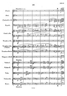 Partition I, Feierlich, Symphony No.3, Op.97, "Rhenish" par Robert Schumann