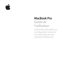 MacBook Pro Guide de l utilisateur