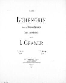 Partition  No.1, Illustrations sur Lohengrin, Cramer, Louis