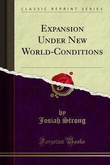 Expansion Under New World-Conditions
