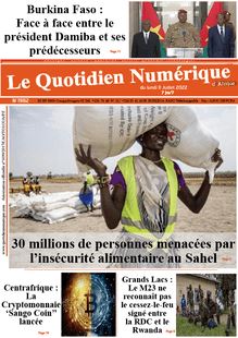 Le Quotidien Numérique d’Afrique n°1982 - du lundi 11 juillet 2022