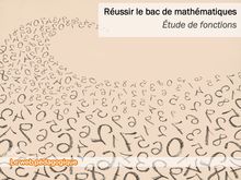 Bac 2014 Fiche Maths etude fonctions