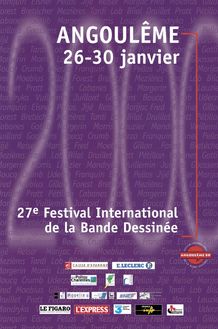 Affiche Festival de la BD Angoulême - 2000