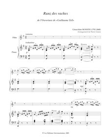 Partition Full partition de piano, Guillaume Tell, Opéra in quatre actes