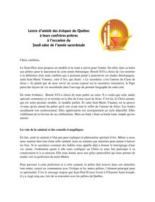 en format pdf - Lettre d amitié des évêques du Québec à leurs ...
