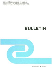 BULLETIN. N° 5/1983
