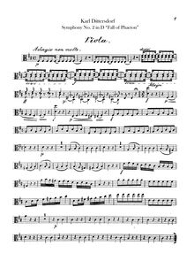 Partition altos, 6 Symphonies after Ovid s Metamorphoses, Symphonies exprimant des métamorphoses d Ovide par Carl Ditters von Dittersdorf