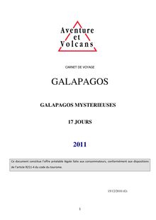 galapagos 2011 (M)x