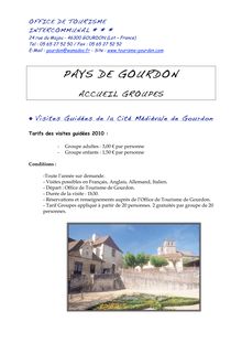 PAYS DE GOURDON
