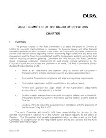 Audit Committee Charter