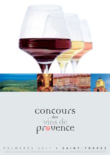 Concours des vins de Provence 2011 Saint Tropez