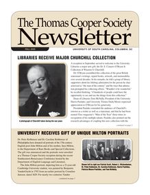 LibRaRieS ReCeive MaJoR CHuRCHiLL CoLLeCTioN uNiveRSiTy ReCeiveS ...