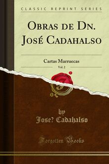 Obras de Dn. José Cadahalso