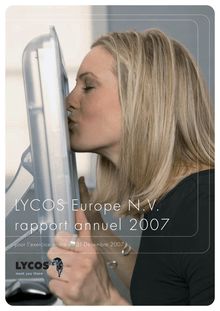 LYCOS Europe N.V. rapport annuel 2007