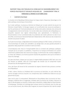 Rapport du Conclave (RDC)