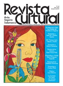 Revista Cultural (Ávila, Segovia, Salamanca) Dirigida y editada por Pilar Coomonte y Nicolás Gless. Nº 46, Mayo, 2003.