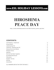 HIROSHIMA PEACE DAY