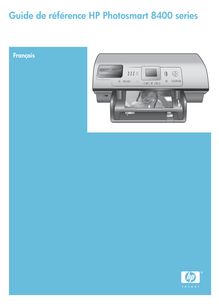 Mode de l utilisateur - Imprimantes HP  Photosmart 8450