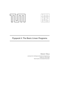Flyspeck II [Elektronische Ressource] : the basic linear programs / Steven Obua