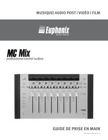 Notice Système Audio et vidéo Euphonix  MC Mix