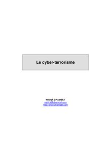 Le cyber-terrorisme