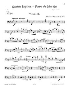 Partition de violoncelle, From My Youth, Op.5, From my youth. Miniatures for violin, violoncello and piano, op. 5.