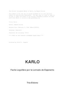 Karlo - Facila Legolibro por la Lernado de Esperanto
