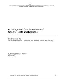 CR report - public comment draft