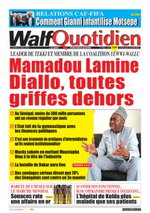 Walf Quotidien n°9042 - du lundi 16 mai 2022