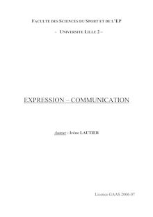 EXPRESSION  COMMUNICATION